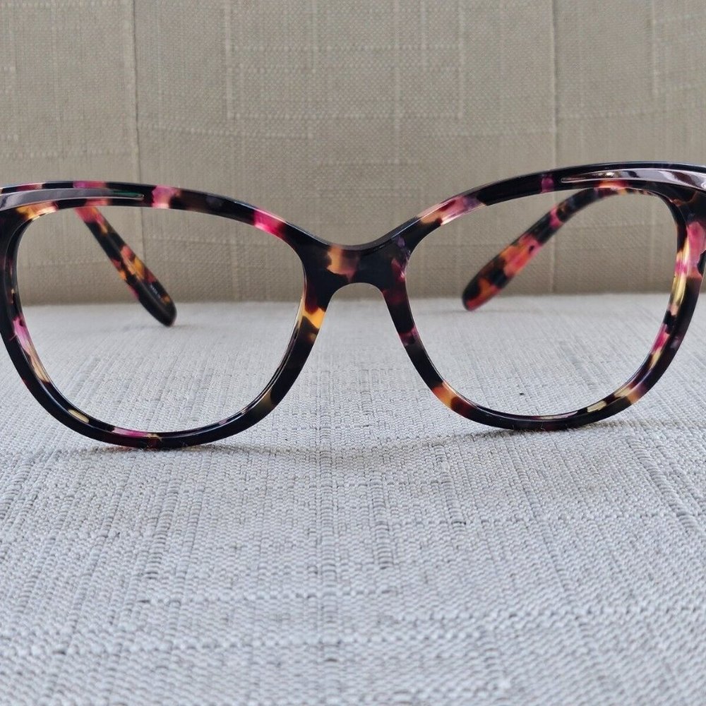 Ralph Lauren Women Sunglasses/Eyeglasses Frame Purple Tortoise RA52-3 Glasses - Picture 4 of 12